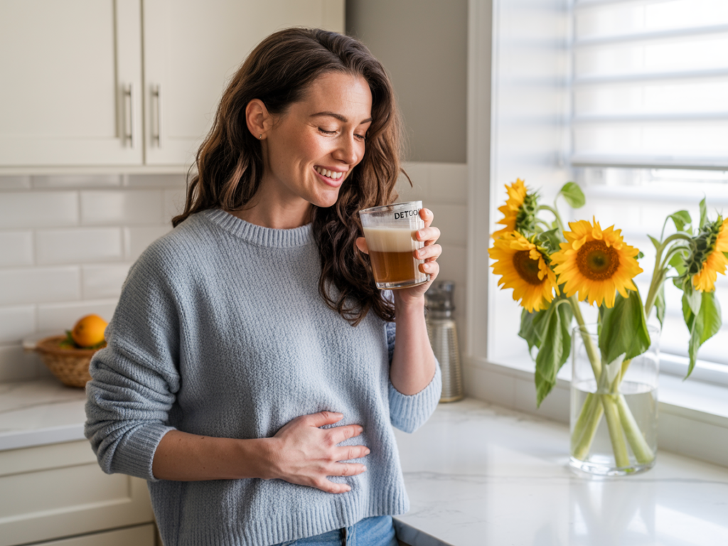 Natural Mounjaro Recipe: The Best 4-Ingredient Weight Loss Detox Drink 7 bloating relief from natural mounjaro drink