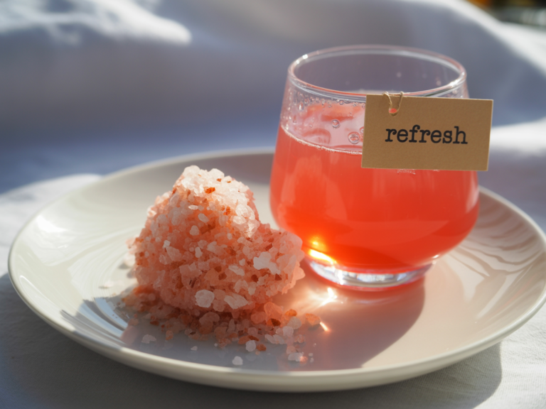 Pink Salt Recipe – The Best 4-Ingredient Detox Drink to Try Now 6 Pink Salt Recipe detox drink with lemon and ACV