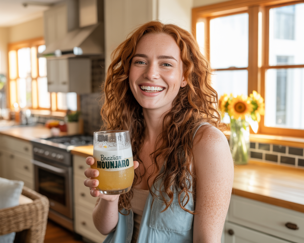 Brazilian Mounjaro Recipe: The Best Herbal Weight Loss Drink That Actually Works 8 enjoying brazilian mounjaro recipe drink for weight loss