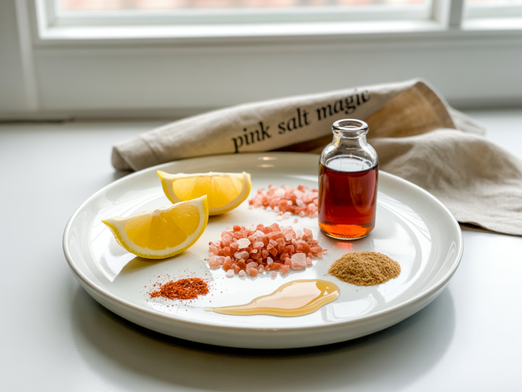 Pink Salt Recipe – The Best 4-Ingredient Detox Drink to Try Now 7 Ingredients for pink salt detox drink
