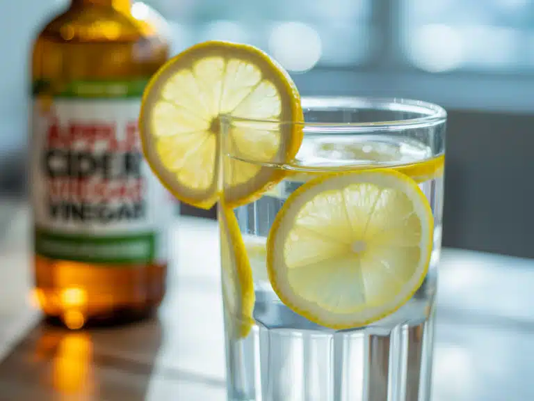 Ice Water Hack Recipe – The Best 1-Min Detox That Works 7 Ice water hack recipe with lemon and apple cider vinegar