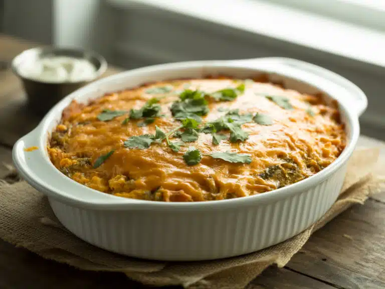 Mexican Vegetarian Cheese Jiffy Corn Bread Casserole – The Best Hearty Bake 6 mexican vegetarian cheese jiffy corn bread casserole in baking dish