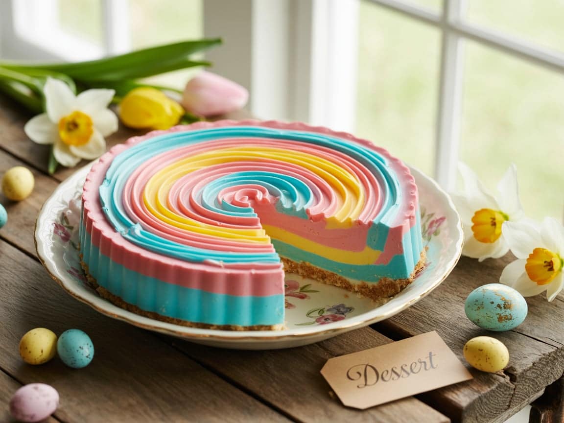 Easter Jello Pie – The Best No-Bake Layered Dessert for Spring
