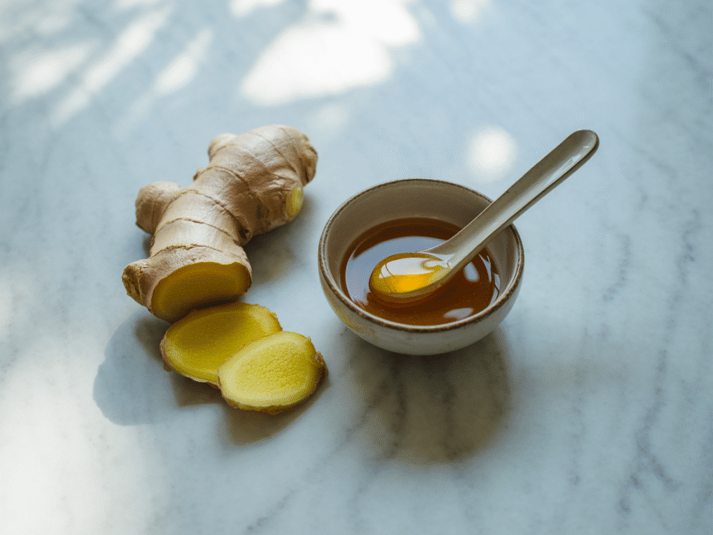 Honey Ginger Dressing – The Best Homemade Recipe You’ll Ever Try 1 Fresh ginger and honey for homemade dressing