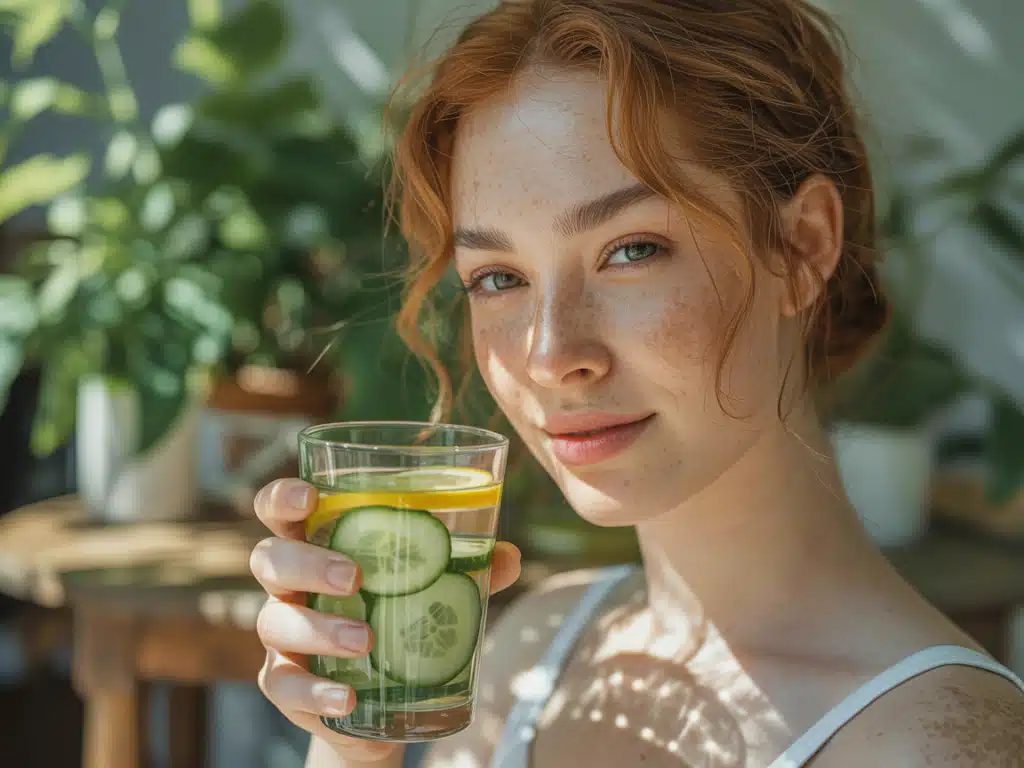 Ice Water Hack Recipe – The Best 1-Min Detox That Works 8 Hydration and glowing skin from ice water hack drink