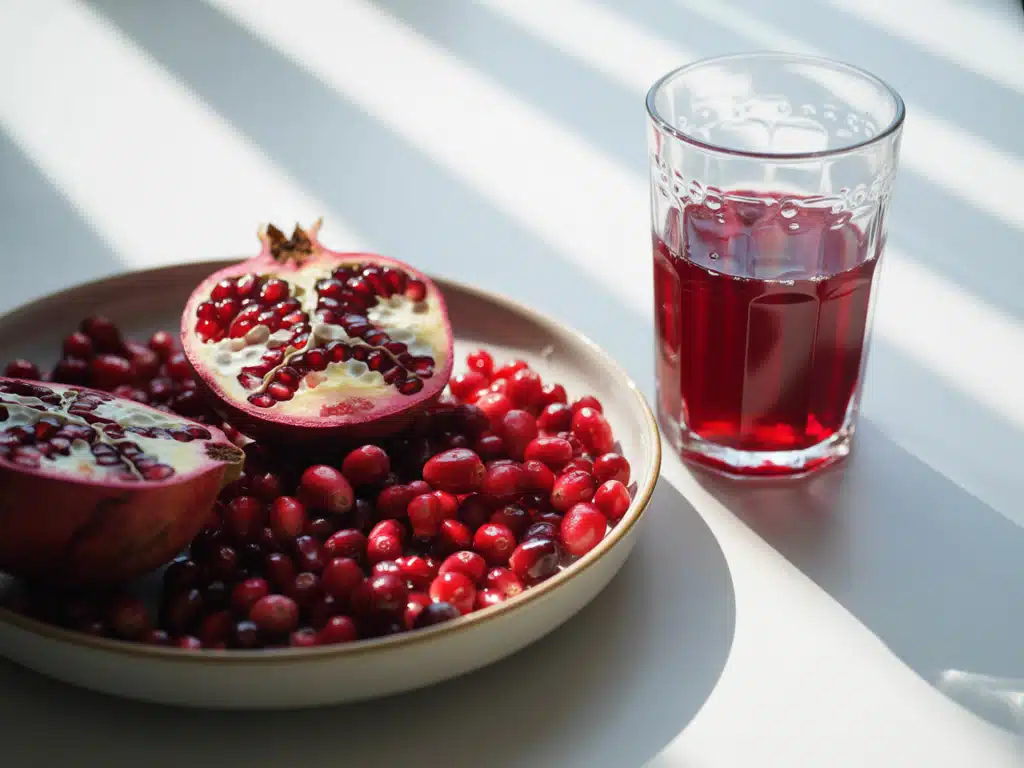 Cranberry Pomegranate Juice – Benefits, Recipes & Side Effects 5 fresh cranberries and pomegranate for UTI remedy