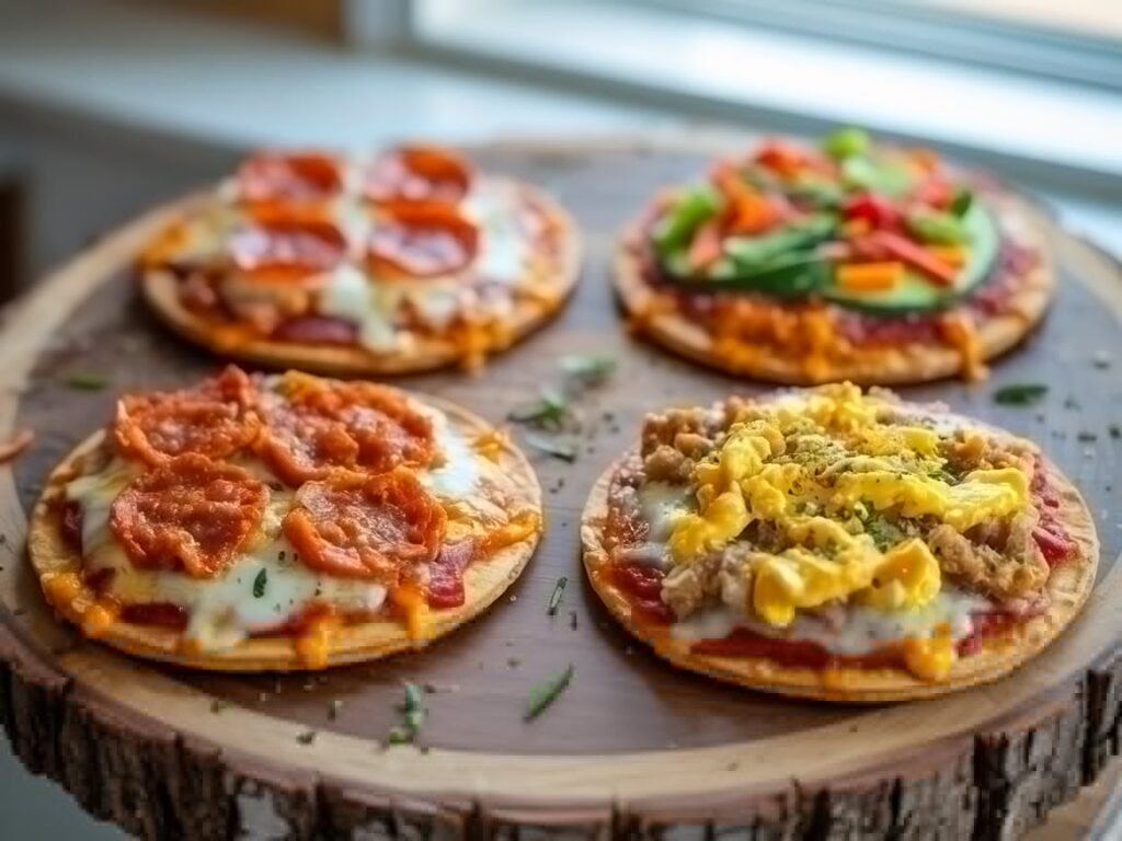 Air Fryer Tortilla Pizza – The Ultimate Quick & Crispy Recipe Guide 7 variety of air fryer tortilla pizza flavors