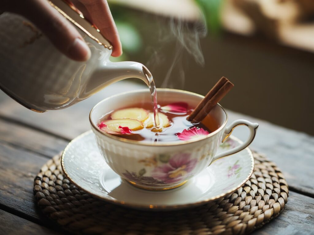 Costa Rican Tea Recipe – The Best Belly Fat Burner Ever 6 Brewing Costa Rican tea with ginger and hibiscus