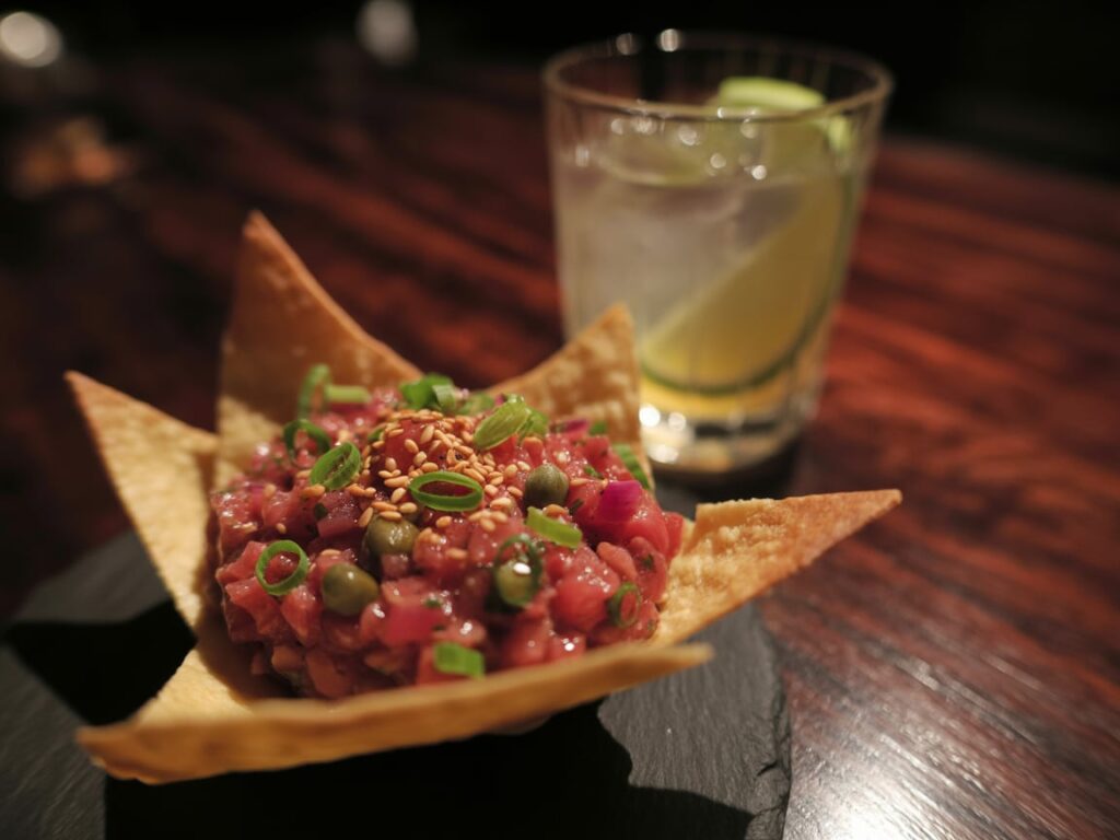 Ahi Tuna Tartare: The Ultimate Guide to Making This Luxurious Appetizer at Home 8 Ahi Tuna Tartare on crispy wonton chips
